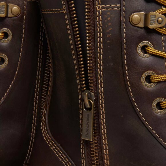 Dr. Martens Jadon Boot Arc Crazy Horse Platforms in Brown - Picture 4 of 8